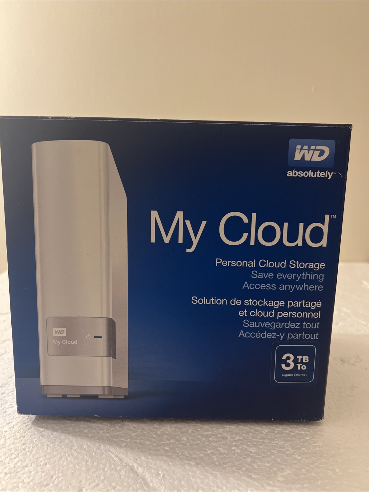 Western Digital WD My Cloud Personal Storage 3TB External HDD Mint Conditions