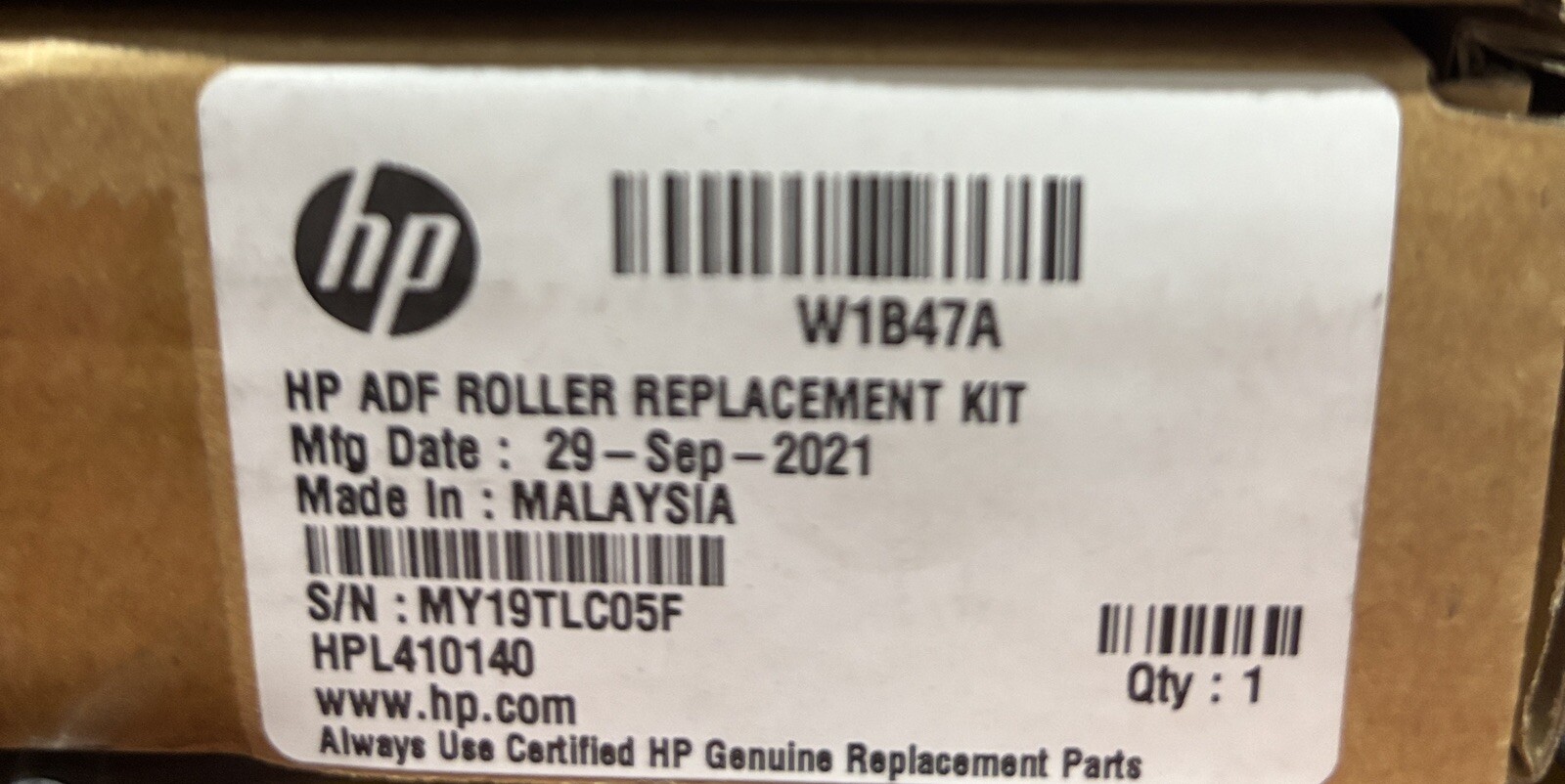 New Genuine HP W1B47A ADF Roller Replacement Kit For HP PageWide
