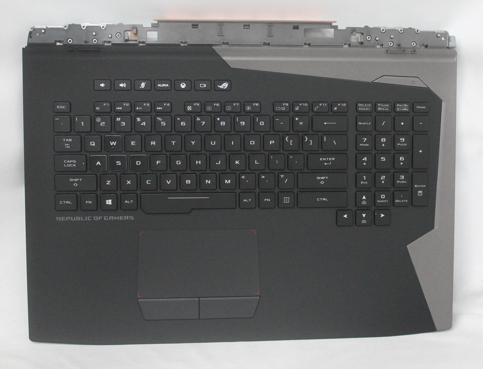 90NR0HJ1-R31US0 Asus Palmrest Top Cover W/ Keyboard (Us-English) 