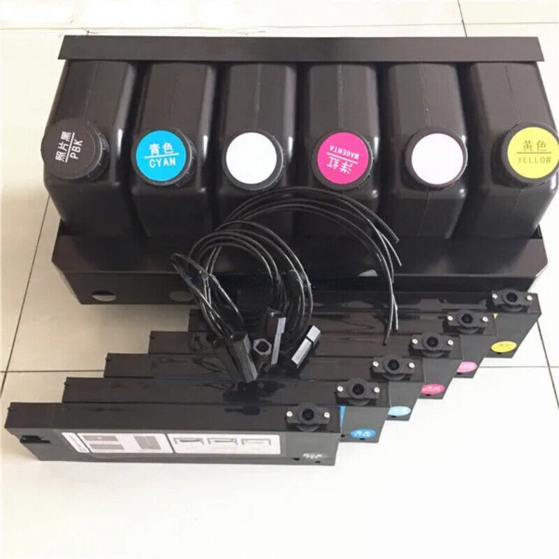 Universal CISS Spare Parts 6 Color UV Bulk Ink System For UV Flatbed Printer