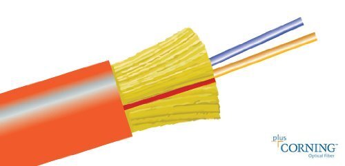 400FT Bulk Fiber Optic Cable Multimode 62.5/125 Duplex Patch Cable Patch Cord