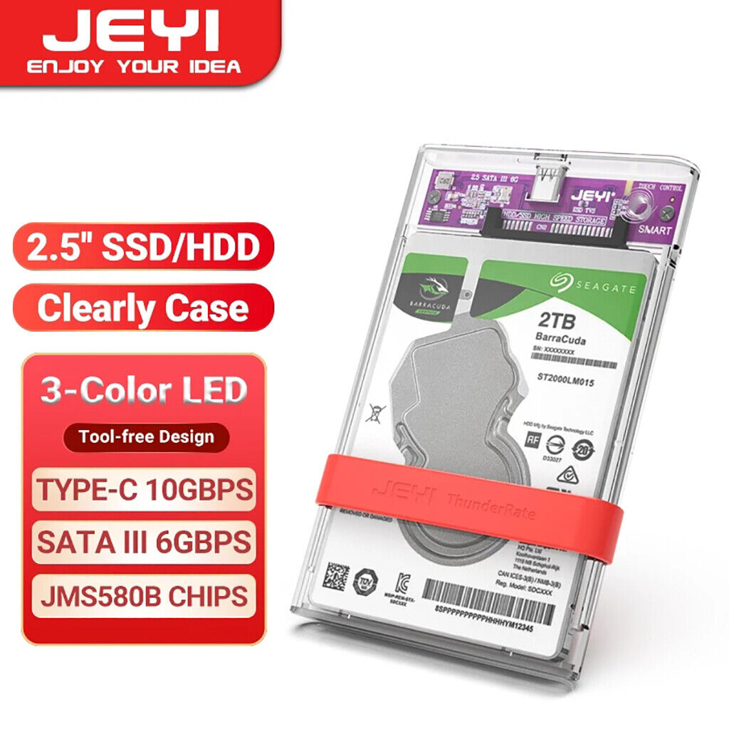 JEYI USB 10Gbps to SATA III/II Hard Disk 2.5\