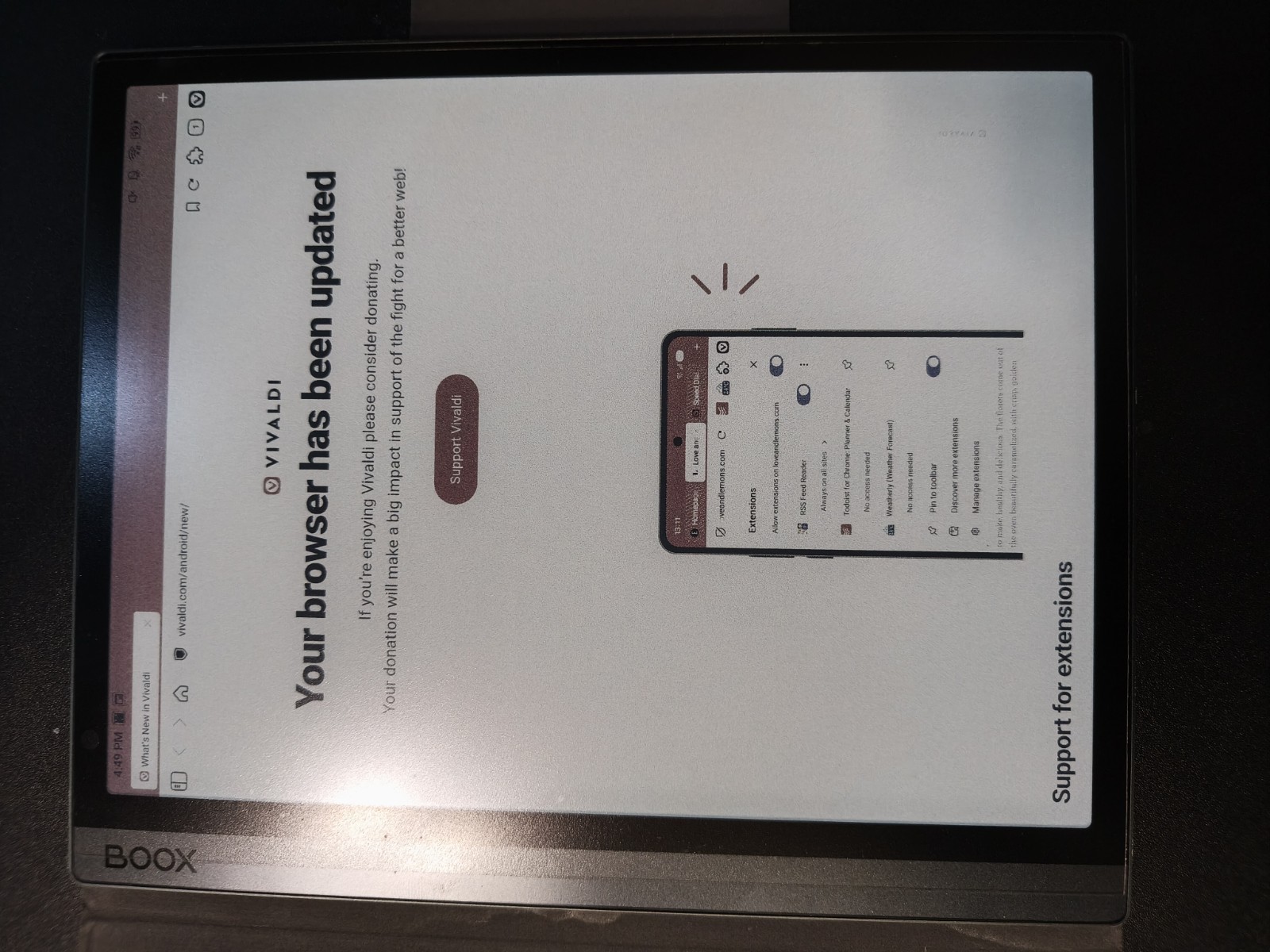 BOOX Tab Ultra C Pro Bundle w/ Case