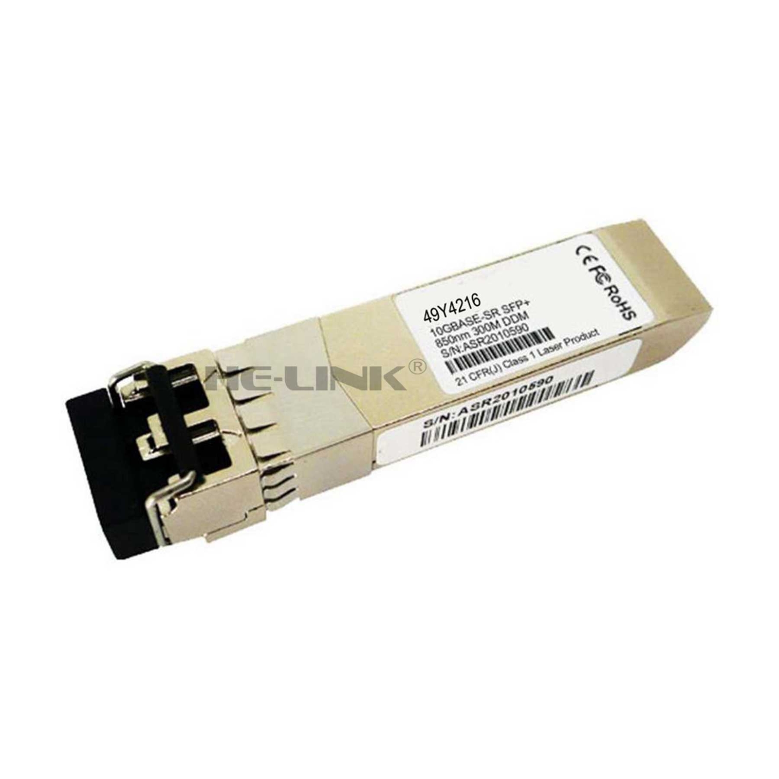 49Y4216 IBM Compatible 10GBASE-SR SFP+ 850nm 300m DOM Transceiver