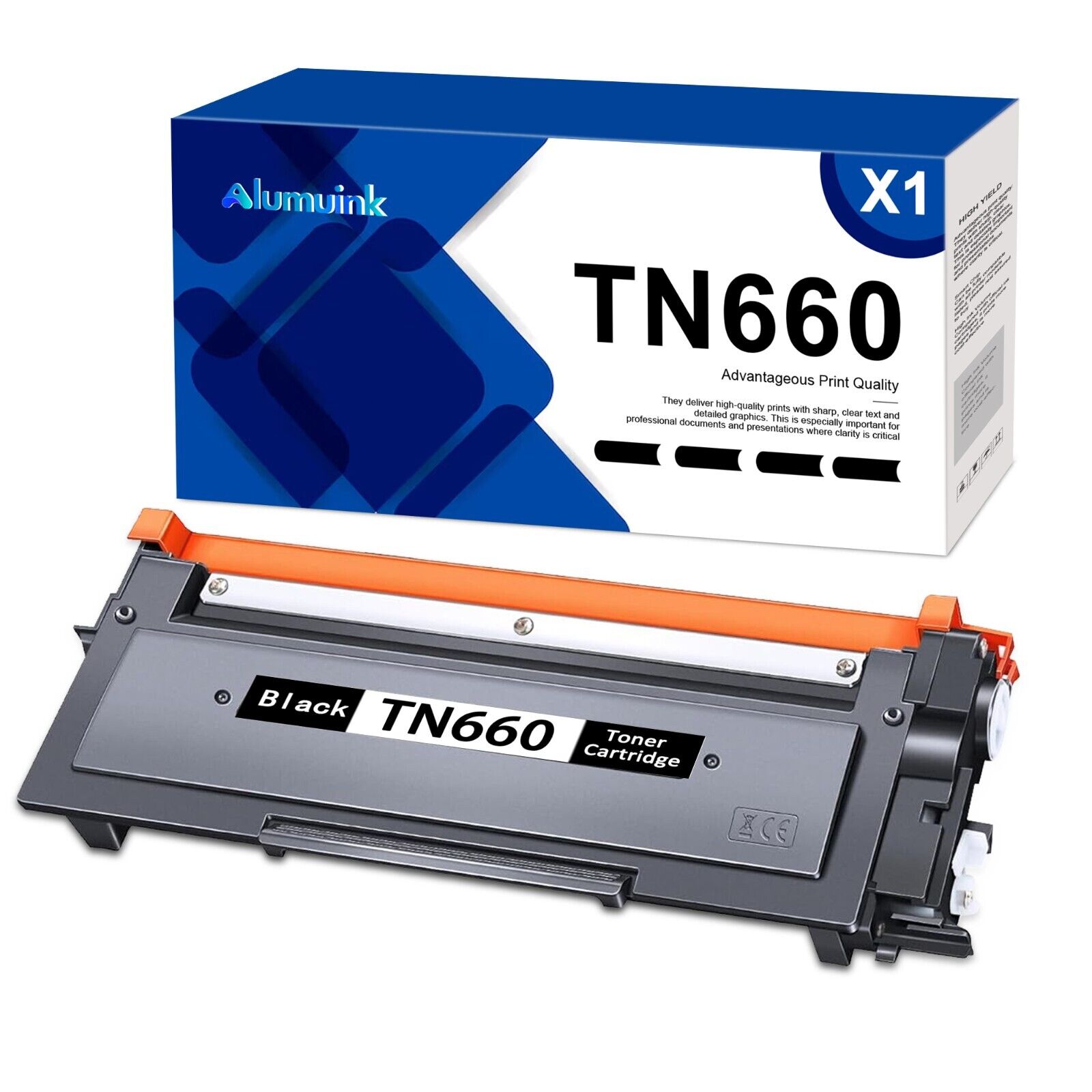 1 Pack TN660 Toner Replacement for Brother MFC-L2680W,MFC-L2700DW Printer