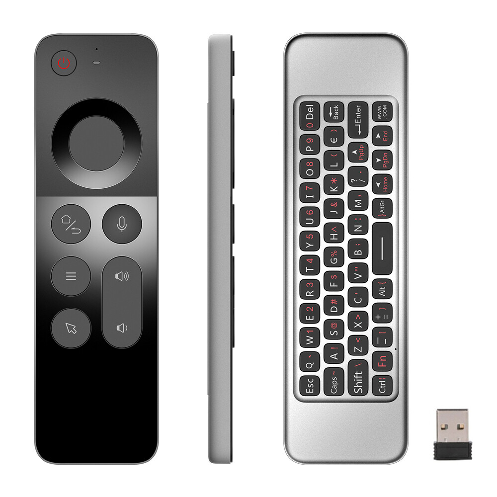 W3 2.4G Wireless Voice Air Mouse Remote Controller Keyboard For Android/Windows