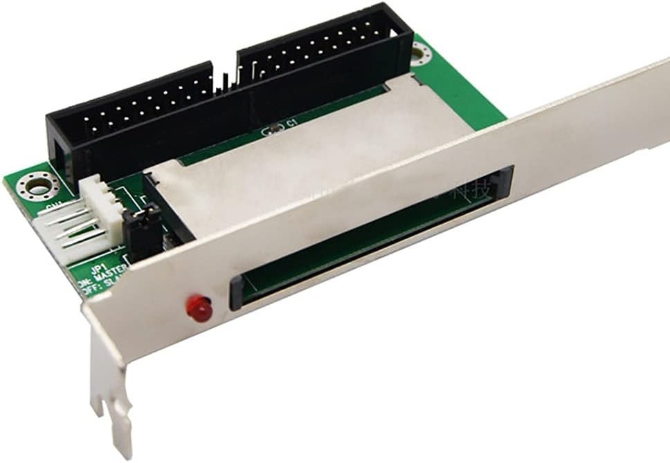 1Pcs CF to IDE Adapter 40-Pin CF Compact Flash Card to 3.5 Converter with PCI B