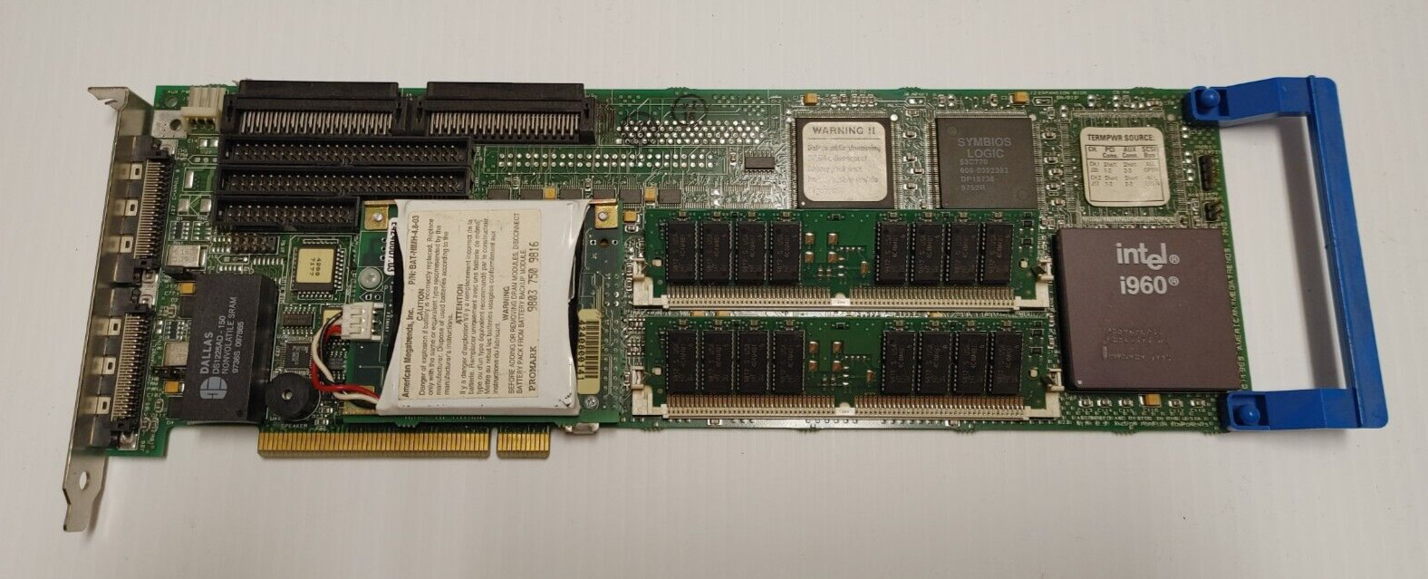 American Megatrends MegaRaid Series 428 Rev D-1 SCSI Controller Board