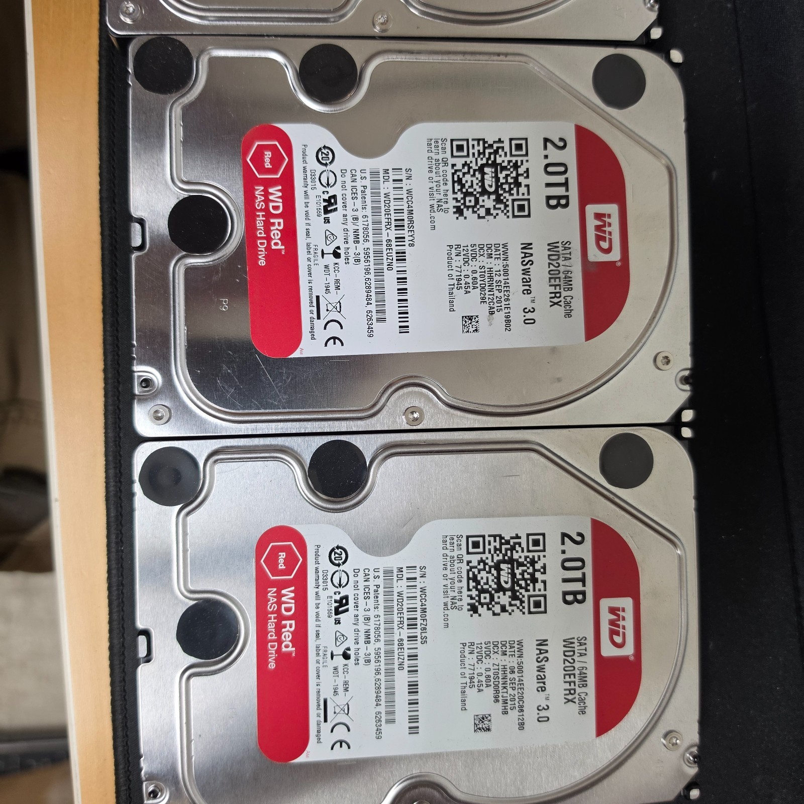 Western Digital WD Red 2TB WD20EFRX 3.5" SATA 5400RPM NAS HDD