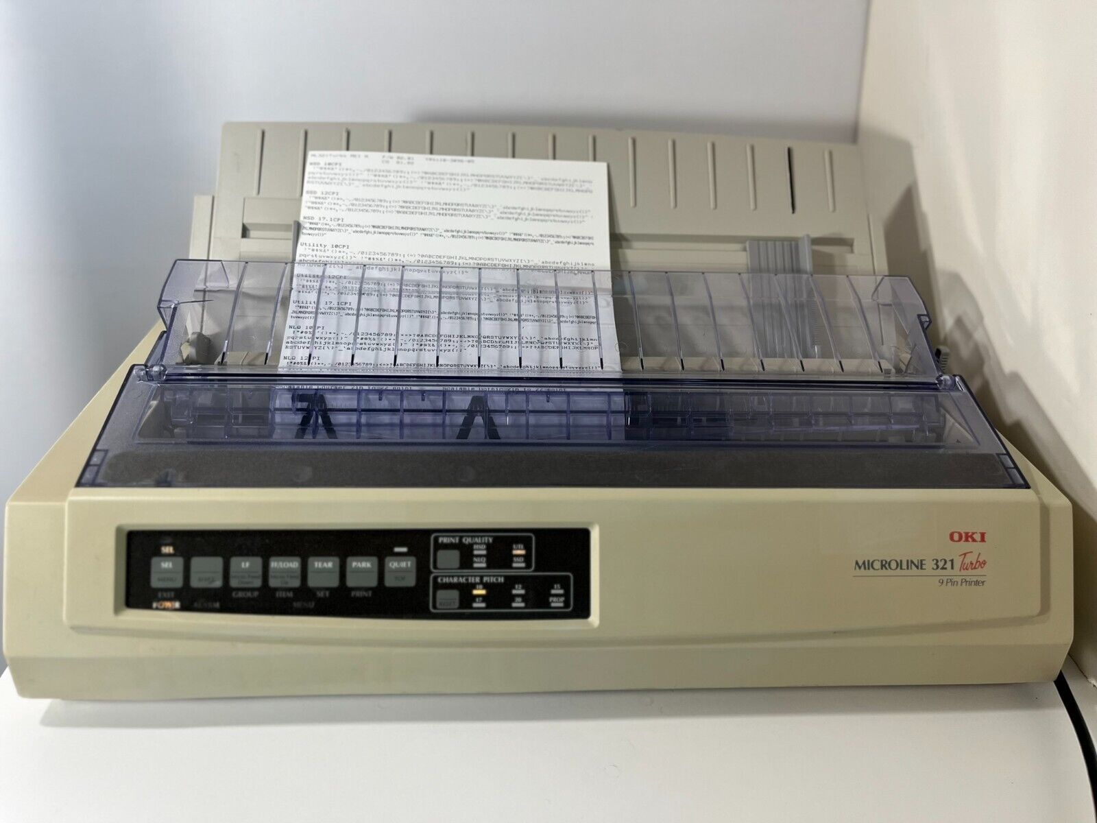 OKI MICROLINE 321 Turbo Printer RECONDITIONED/TESTED/WORKING OKIDATA