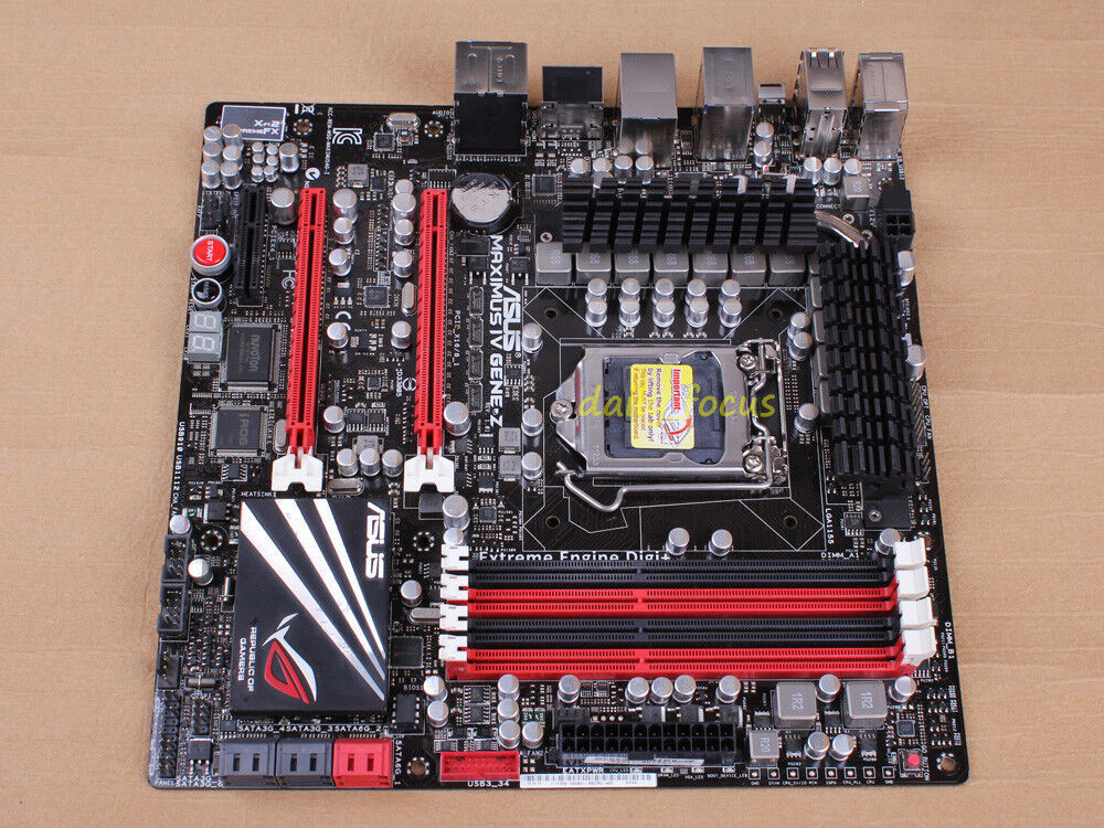 ASUS MAXIMUS IV GENE-Z Motherboard LGA 1155 DDR3 Intel Z68 Express
