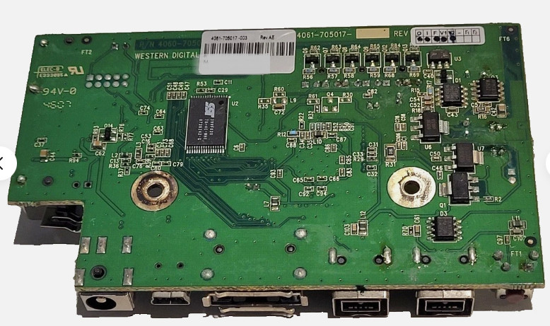 PCB Controller 4061-705017-003 REV AE USB 2.0 for My Book Studio 500GB/1TB/2TB