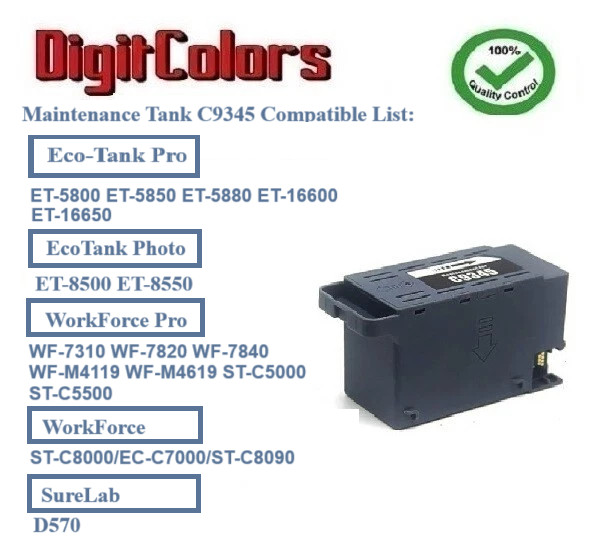 C9345 Ink Maintenance Box for ET-16600  ET-16650  ET-5800 ET-5880 C12C934591