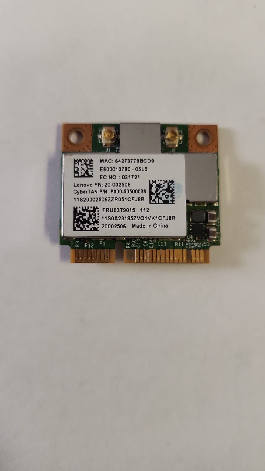 Lenovo Wireless Module Mini-PCI Express for ThinkCentre E73 03T9015