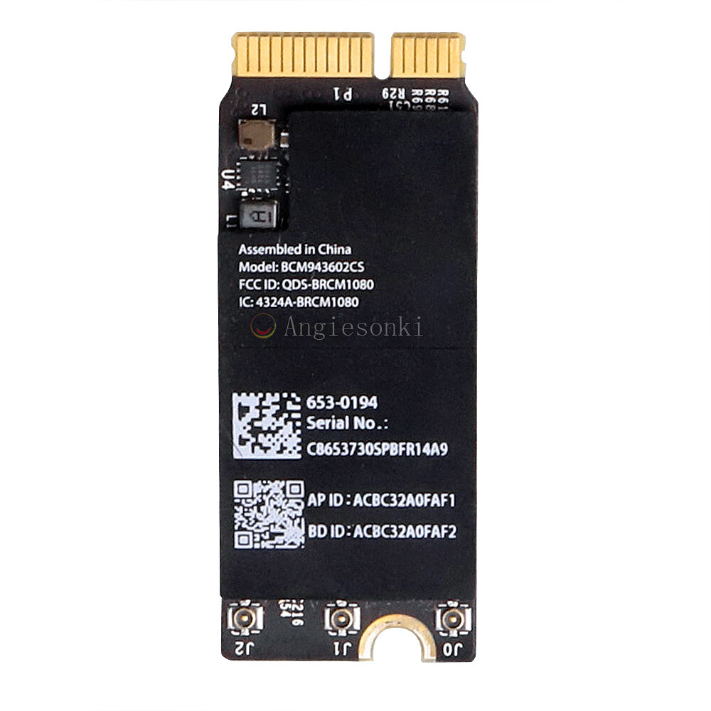 Retina Macbook Pro A1425 A1502 A1398 WiFi Bluetooth 4.0 AirPort Card BCM943602CS