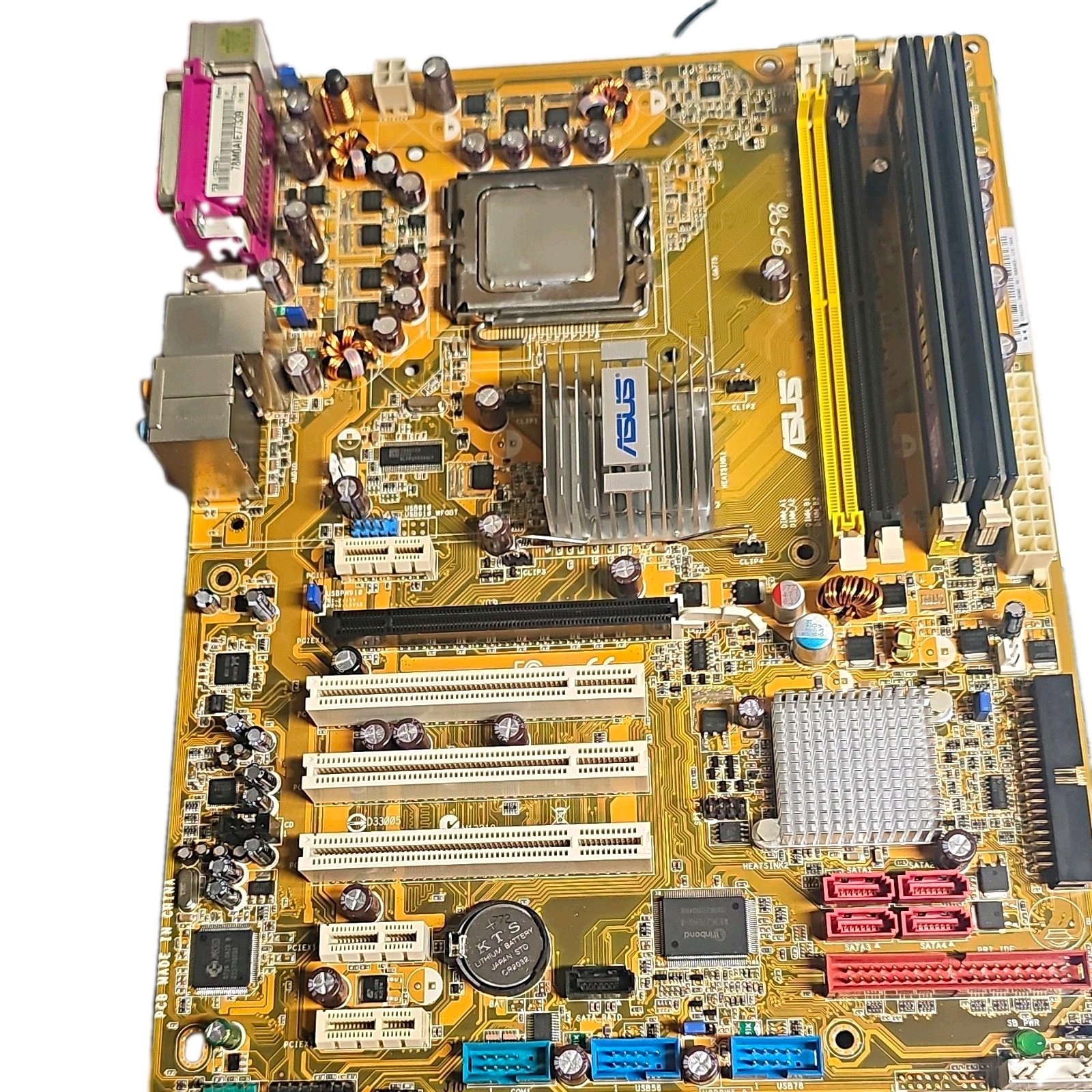 ASUS P5Q ATX LGA775 Motherboard Intel Core 2 Duo E8500 3.16GHz DDR2 CORSAIR XMS2