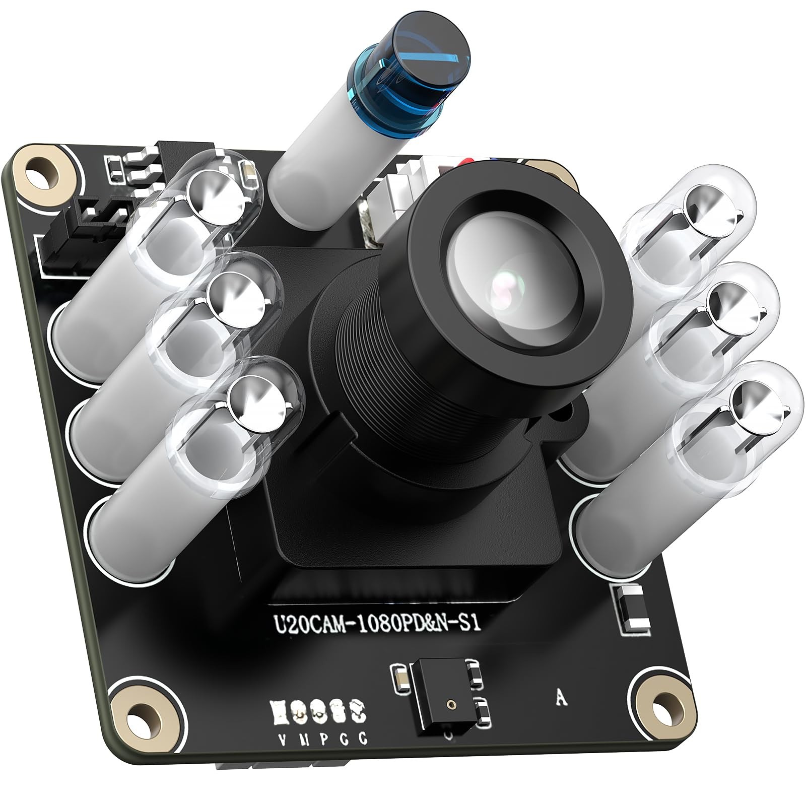 USB 2.0 UVC Board 1080P Day&Night Vision Automatic IR-Cut, MEMS Microphone ES...