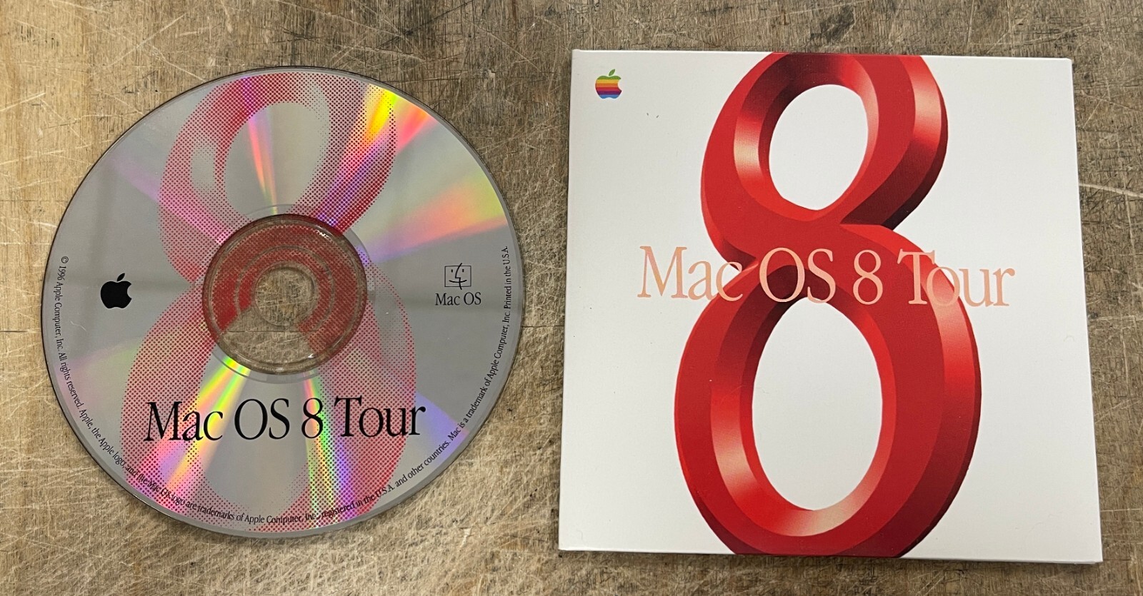 Apple Mac OS8 Tour CD Vintage Promotional Item