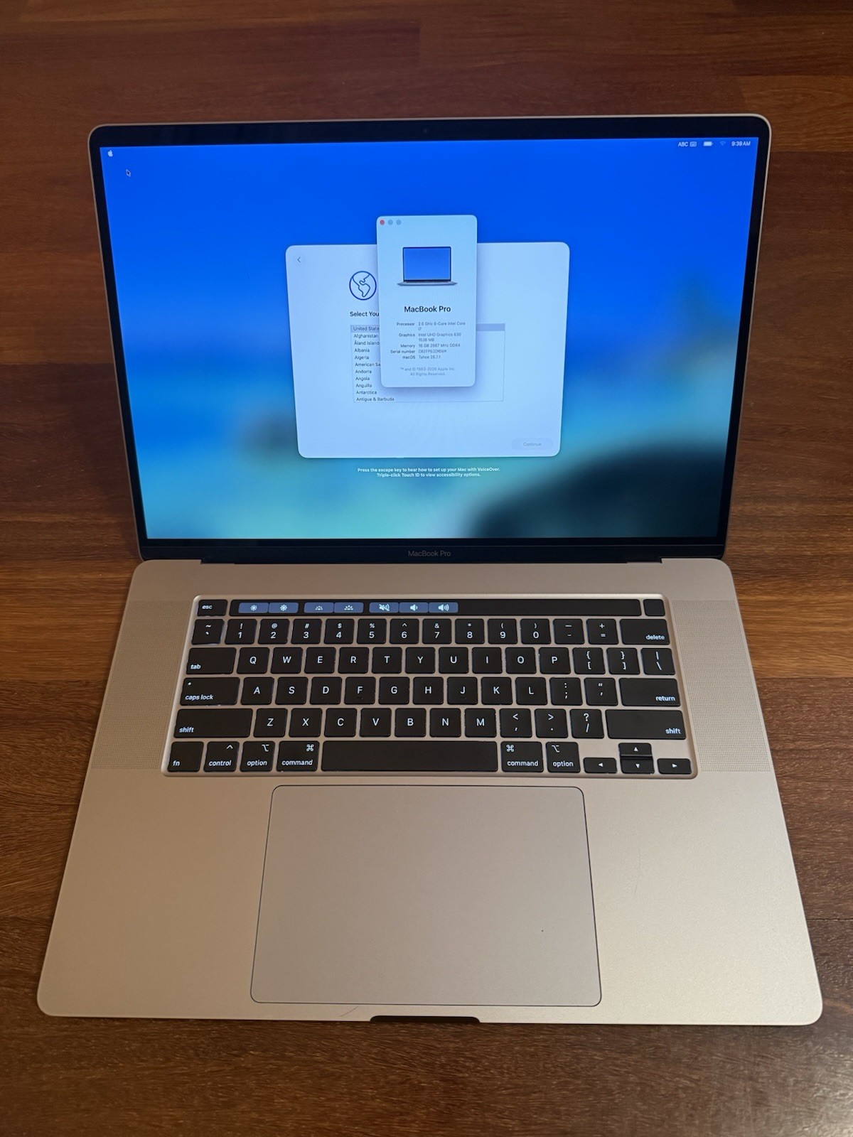 Pre-Owned Apple 2019 MacBook Pro 16" A2141 Intel i7 16GB RAM 512GB SSD Gray