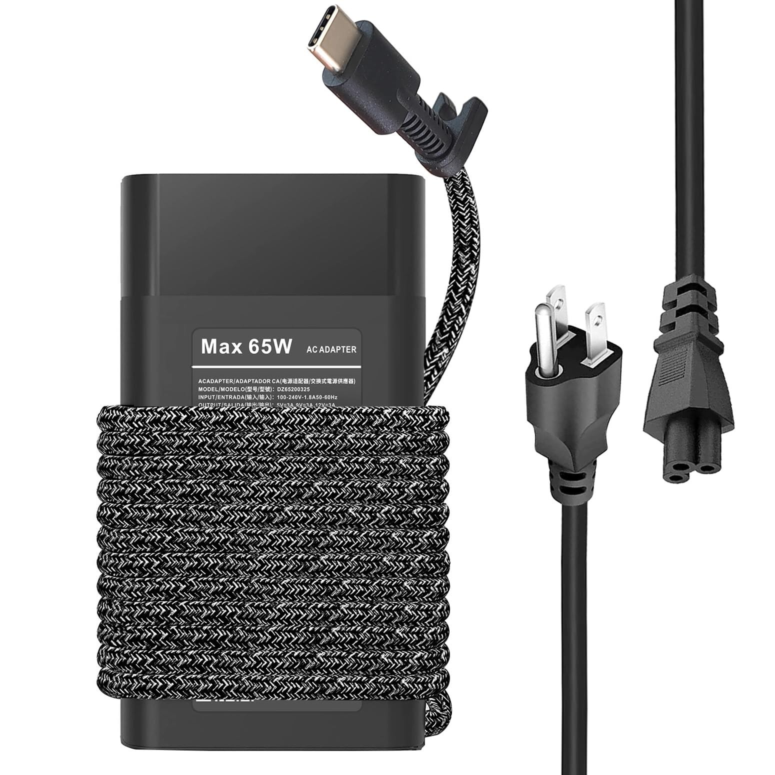 Fepprry New Slim 65W USB C Charger Compatible with HP ZBook Firefly G8 14" G9...