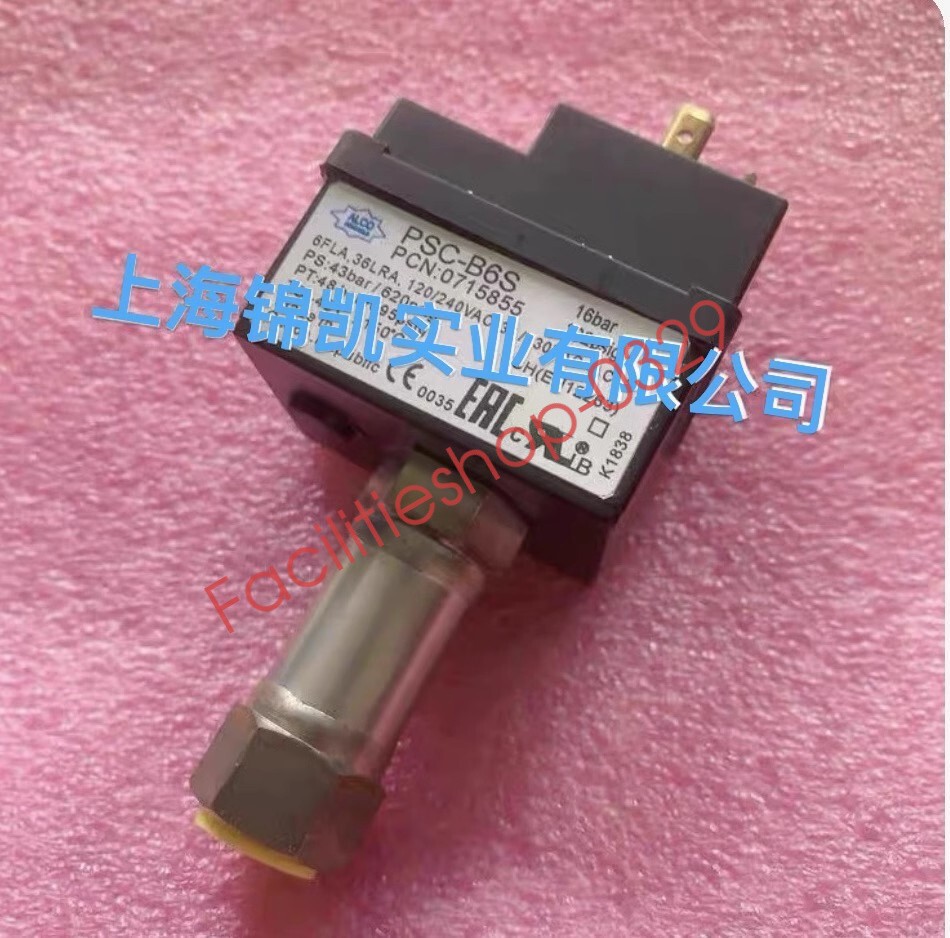 1pcs ALCO EMERSON PSC-B6S 16bar Pressure Switch Relay Controller DHL/FedEx