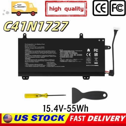 ✅C41N1727 Battery For ASUS ROG Zephyrus GM501 GM501G ROG GU501 GU501G GZ024T