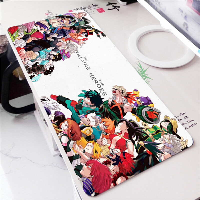 Hot Anime My Hero Academia Large Mouse Pad Desk Keyboard Play Mat Mice YC Gift