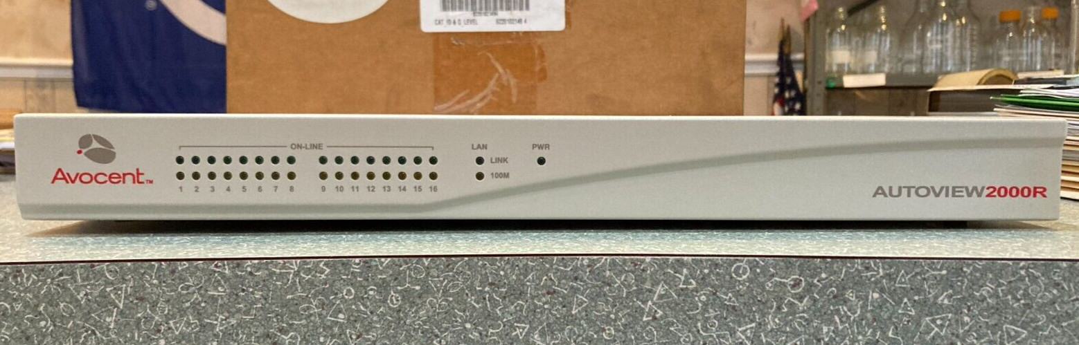 Avocent A2000R-AM Autoview All-In-One 16-Port Switch
