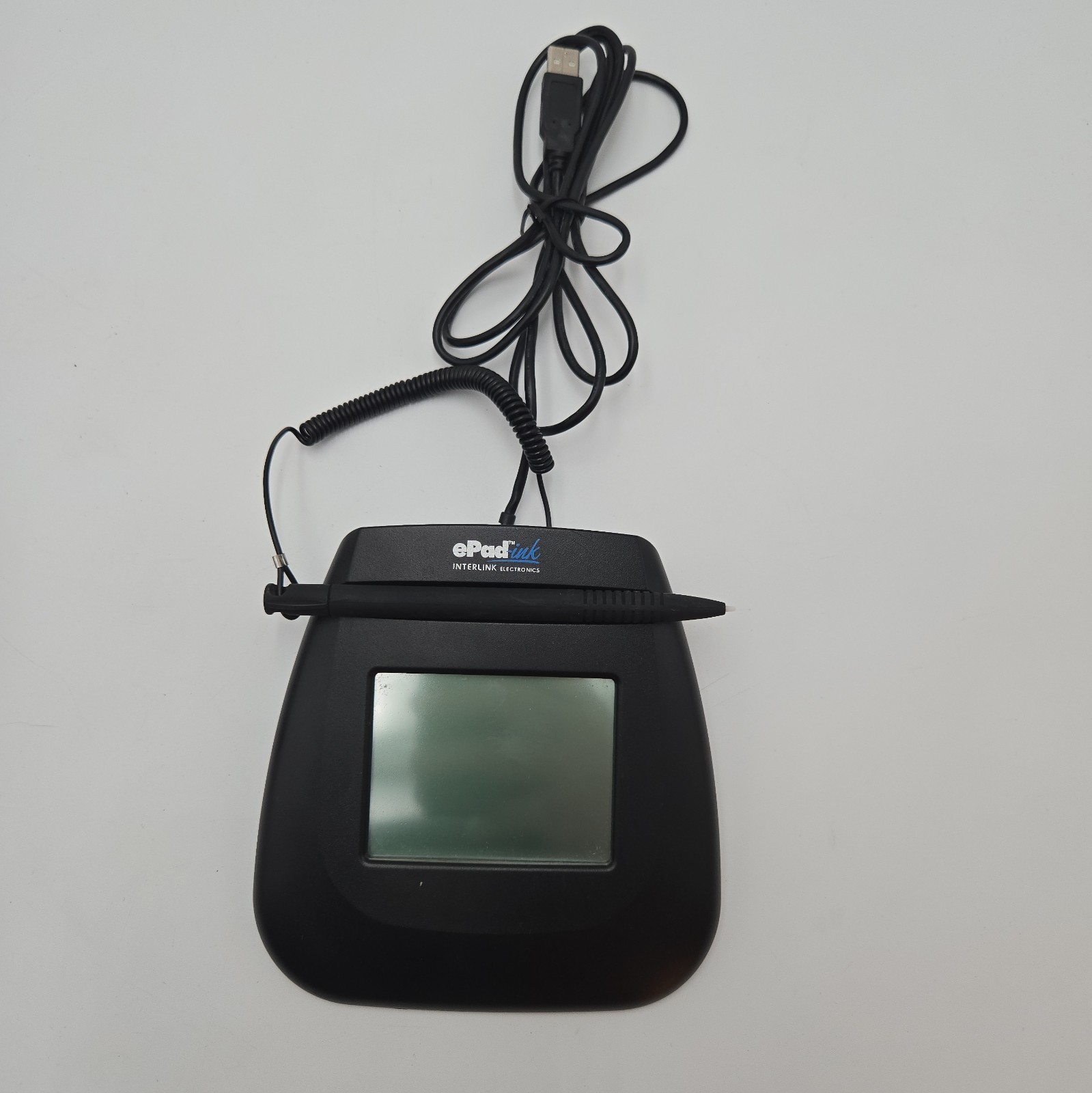 Interlink ePad Ink USB Signature Pad w/ Stylus 54-74001 20-57563 54-64111