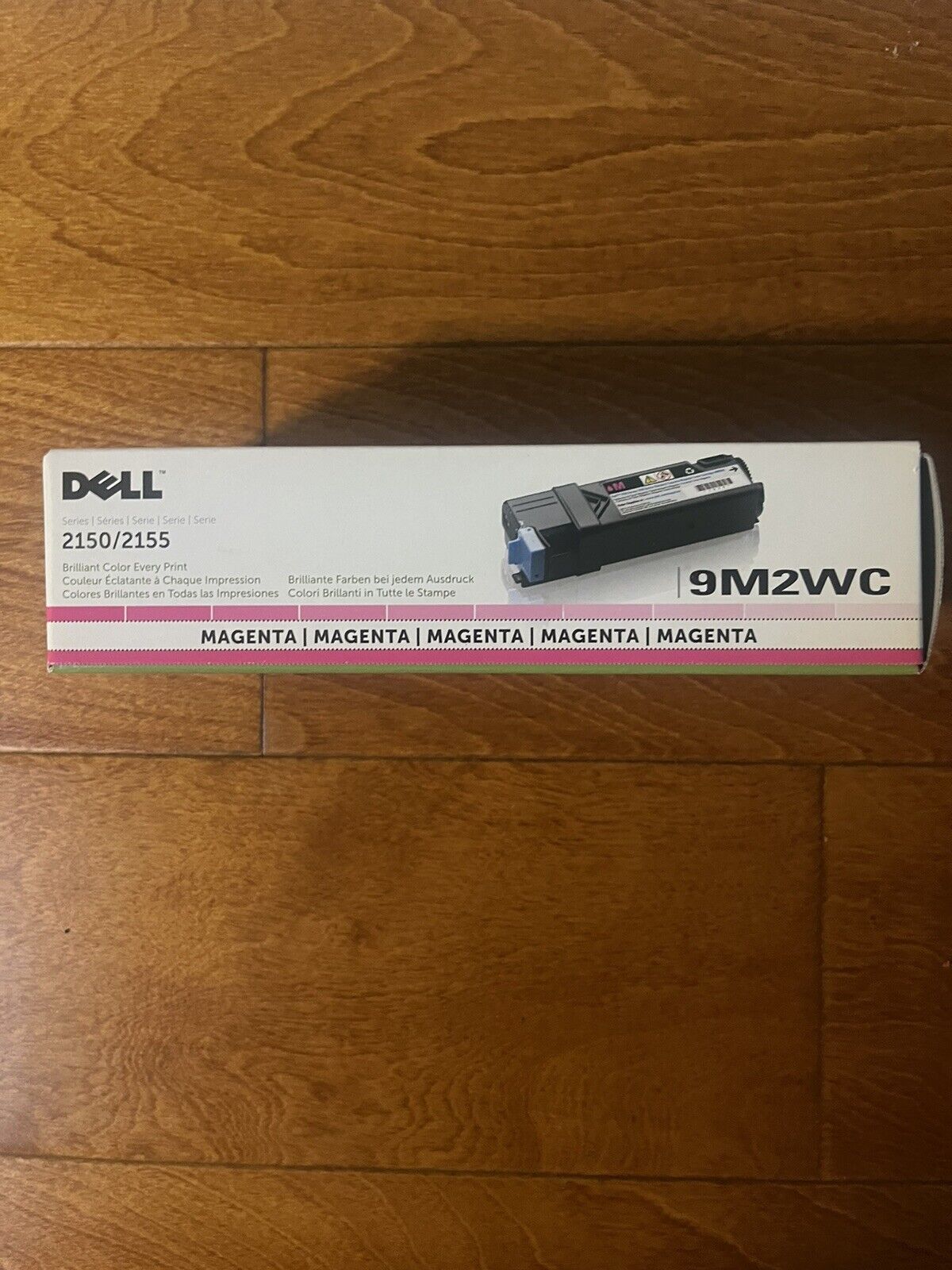 New  Genuine Dell 9M2WC Toner Cartridge Magenta Series 2150/2155