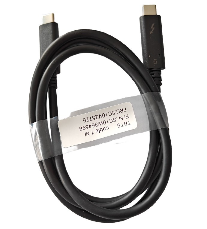 TB5 80Gbps Cable 240W USB C to USB C Charging 3.3ft Thunderbolt 5-Certified
