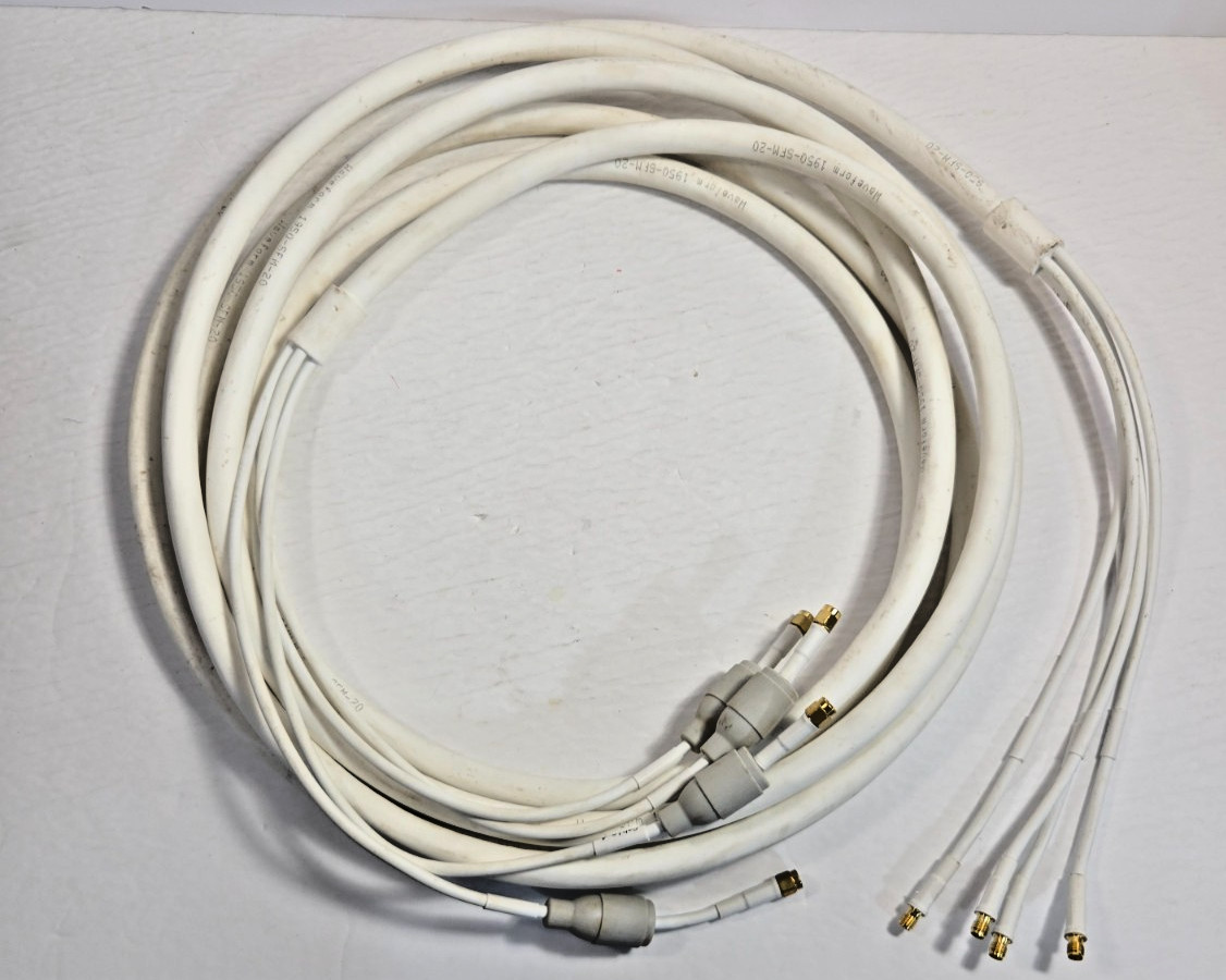 Waveform UltraFlex-Quad: Ultra-Flexible, Low-Loss Quad-195 Extension Cable 20 ft