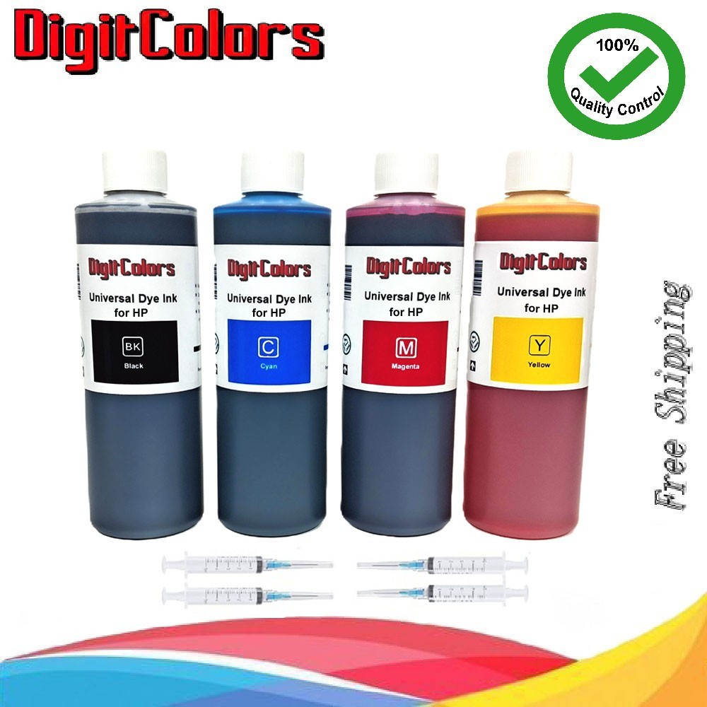 4x250ml Ink Cartridge Refill Kit bottles For HP 932XL 933XL 934XL 935XL 936XL