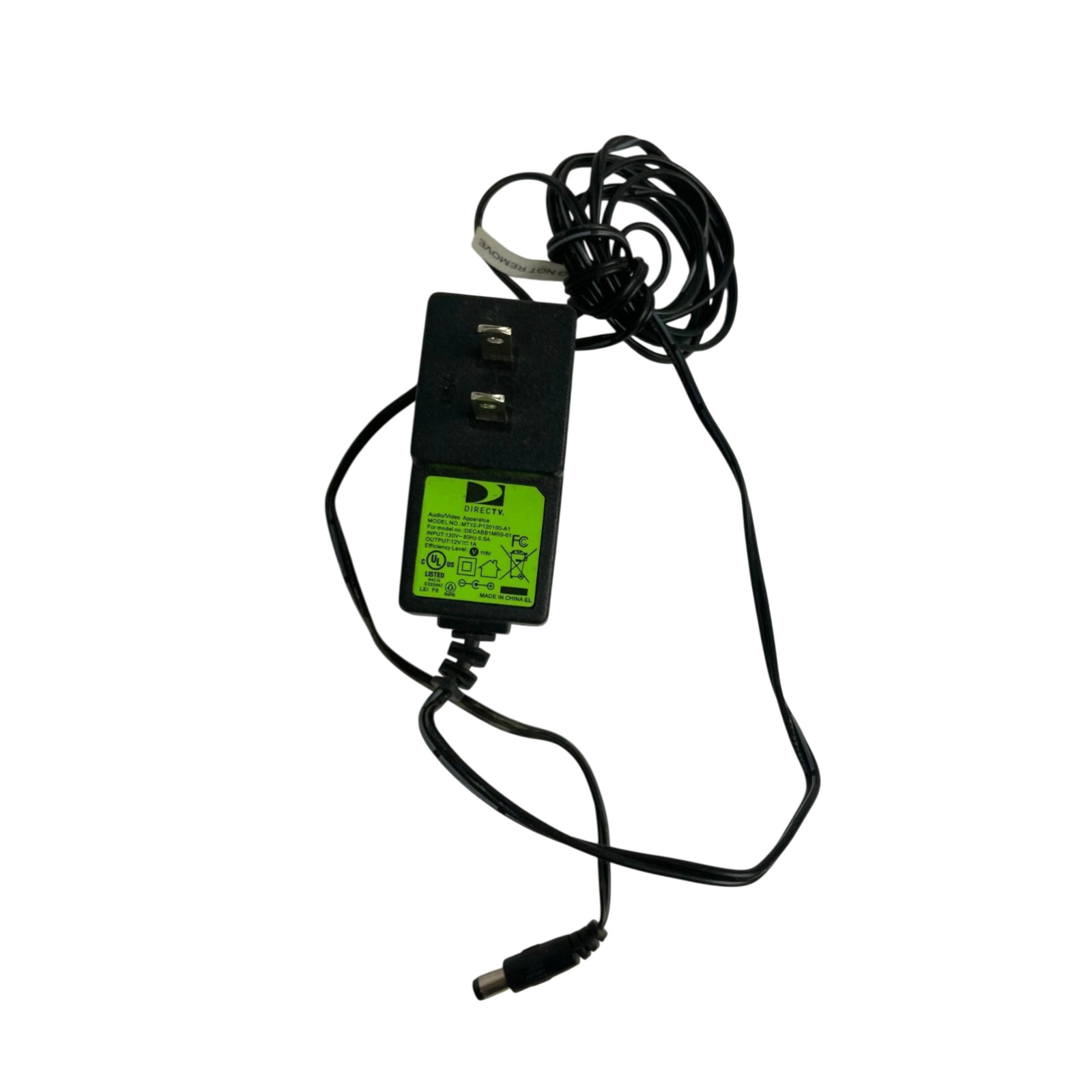 Genuine DirectTv MT12P120100a1 AC Adapter Op 12 V 1 A Power Supply Adapter A52