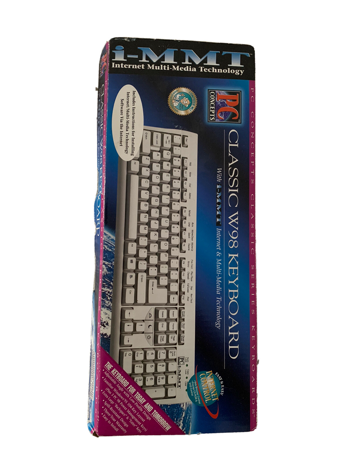 Vintage PC Concepts  i-MMT Classic W98 Keyboard