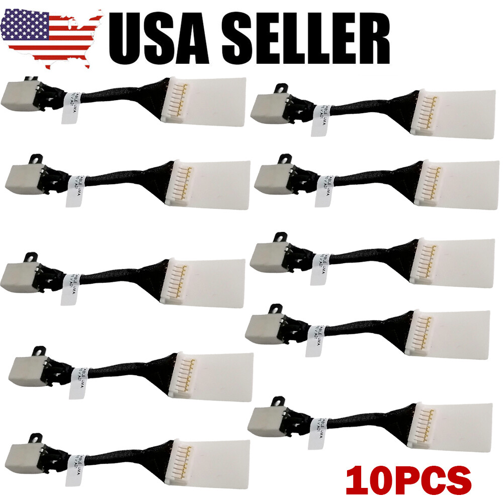 10pcs DC Jack Port Connector For Dell Latitude 3410 3510 7DM5H 07DM5H CN-07DM5H