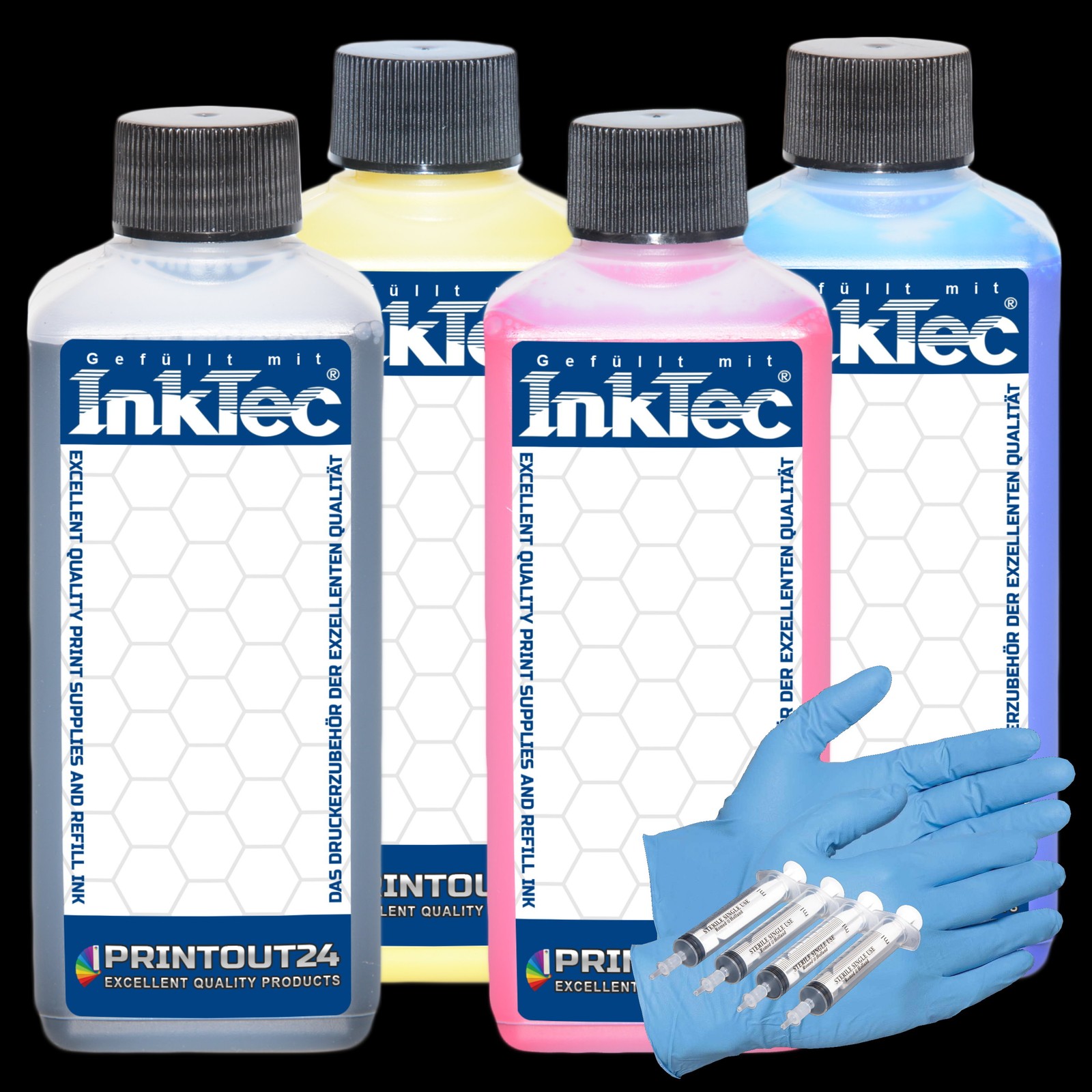 0.4L InkTec® Refill Ink For HP 950 951 CISS OfficeJet 8100 8600 8610 8620