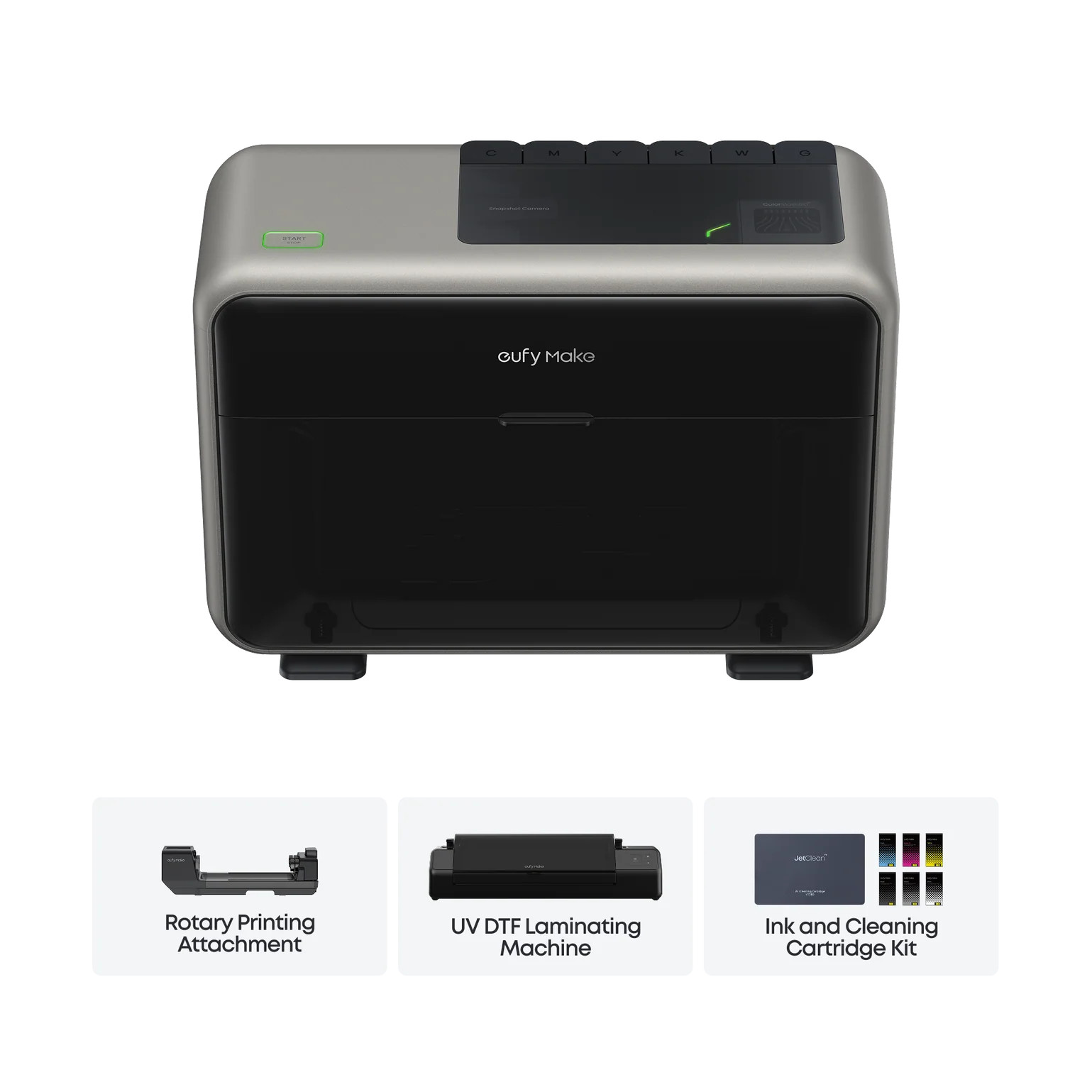eufyMake E1: the First Personal 3D-Texture UV Printer DeLuxe Bundle