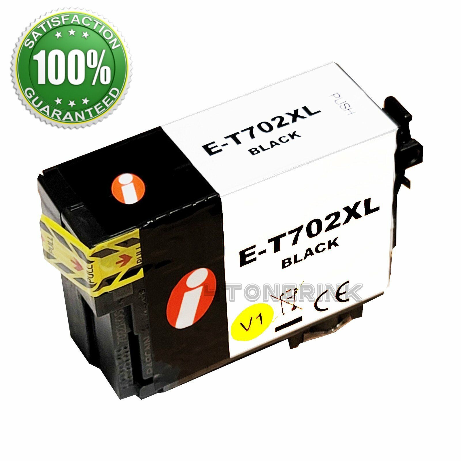 702XL Black Ink Cartridges for Epson 702 Workforce WF-3720 WF-3730 WF-3733 XL