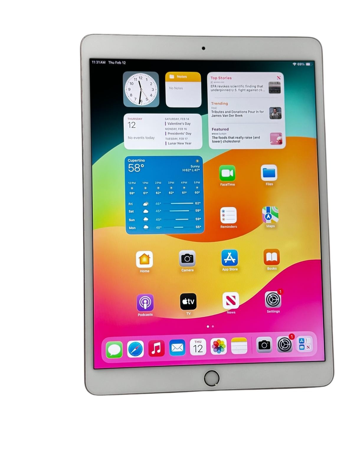 Apple iPad Pro 10.5″ A1701 (2017) (1st Gen) 256GB Wi-Fi Rose Gold, MUST READ
