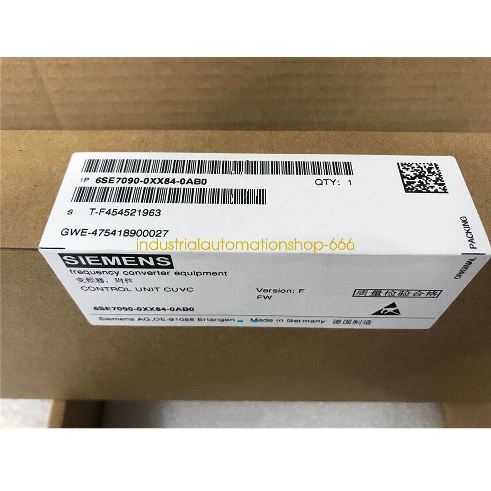 1PC New Siemens 6ES7090-0XX84-0AB0 Control board Via DHL or FedEX