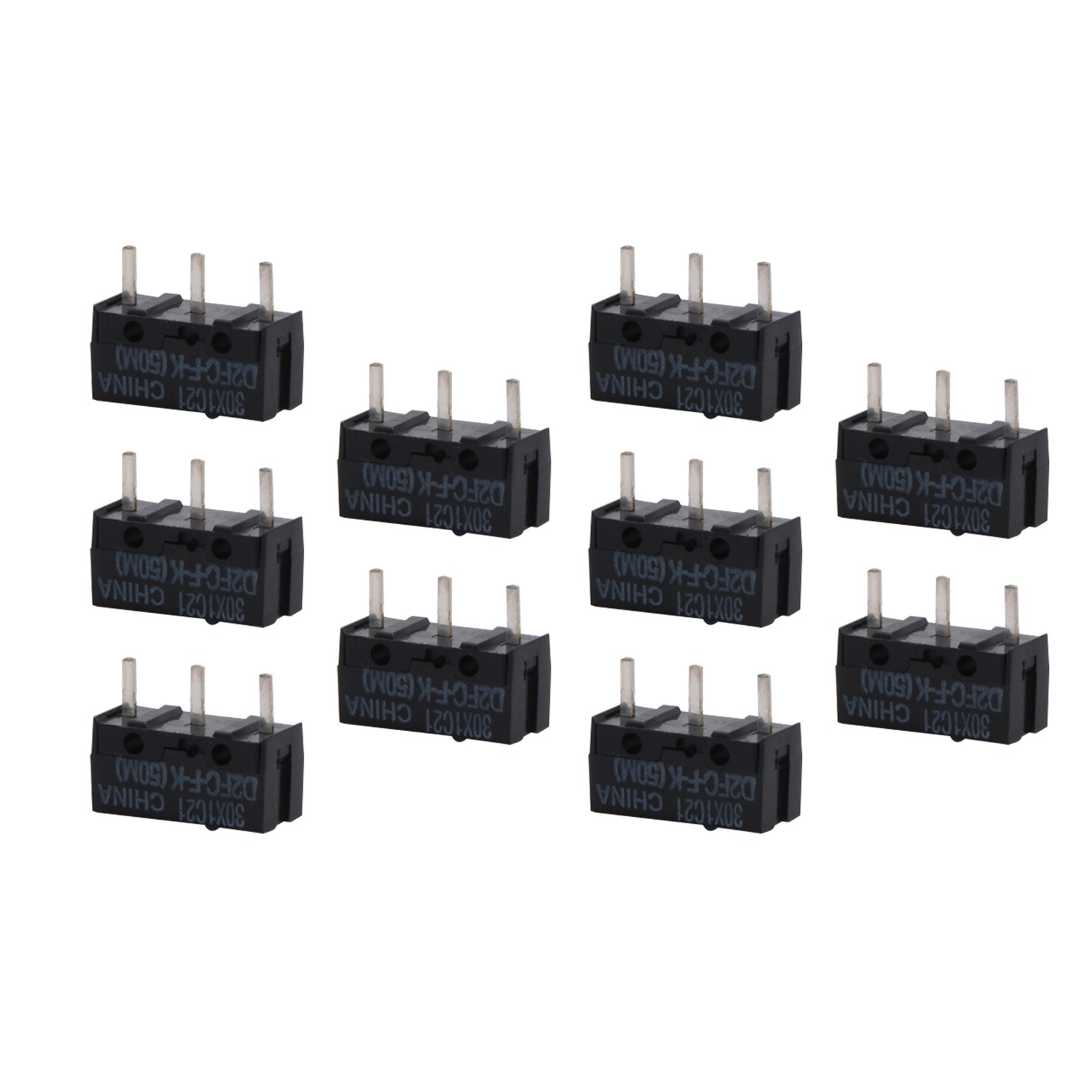 10 PCS  ORIGINAL & BRAND NEW OMRON D2FC-F-K(50m) D2FC-F-K Mouse MICRO SWITCH