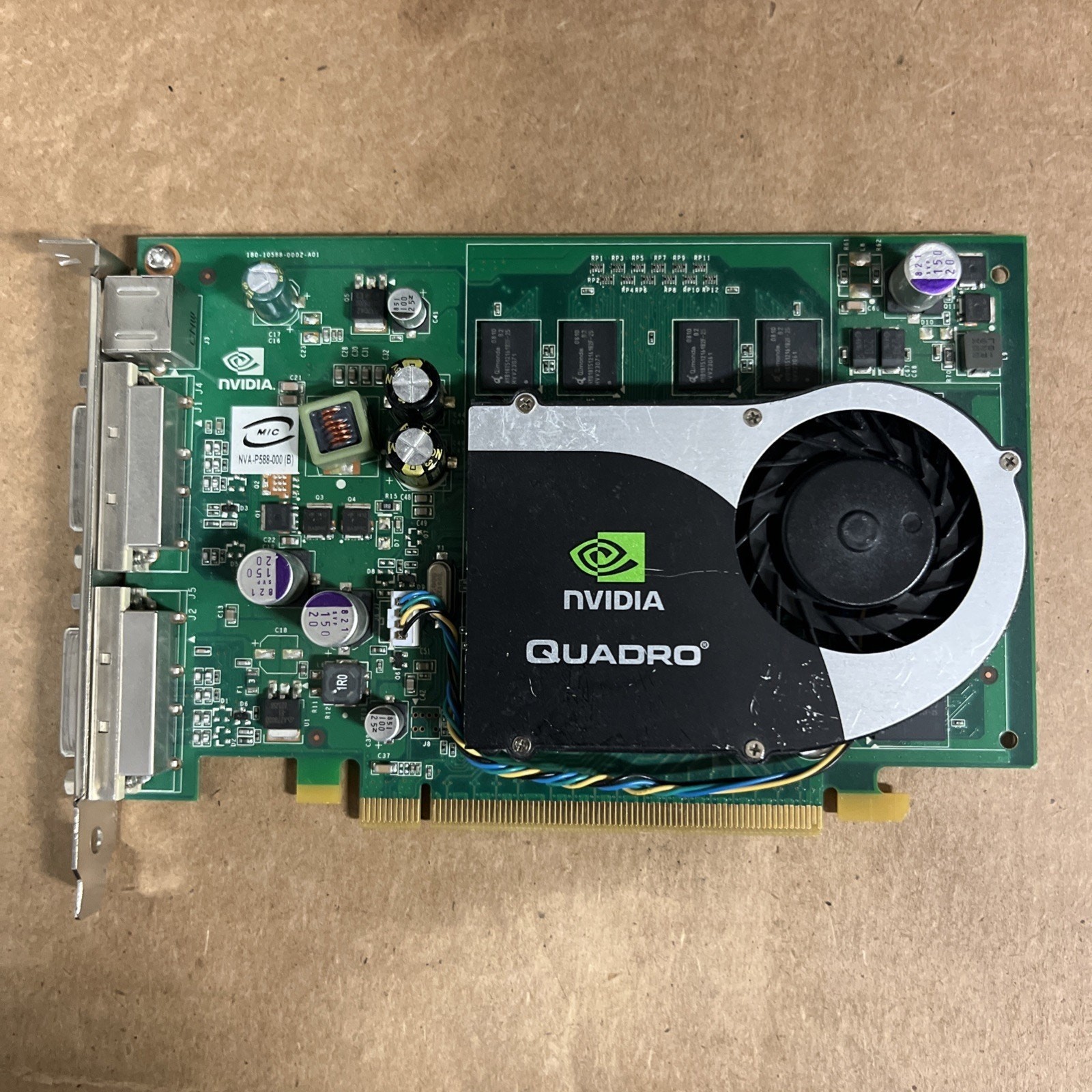 Dell RN034 NVidia QuadroFX 1700 512MB Dual DVI S-Video PCIe Video Card
