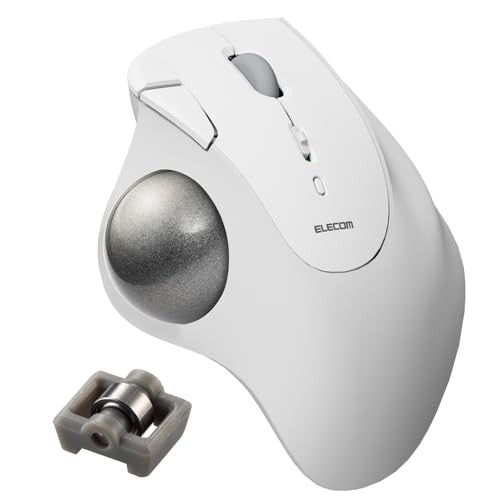 ELECOM Ergonomic Comfort Design Trackball IST Bluetooth 5.3  Super-Smooth