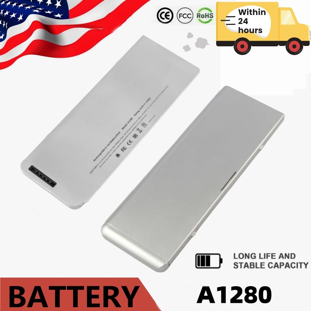 A1280 Laptop Battery for Apple MacBook 13 Inch A1280 A1278 (2008 Version)