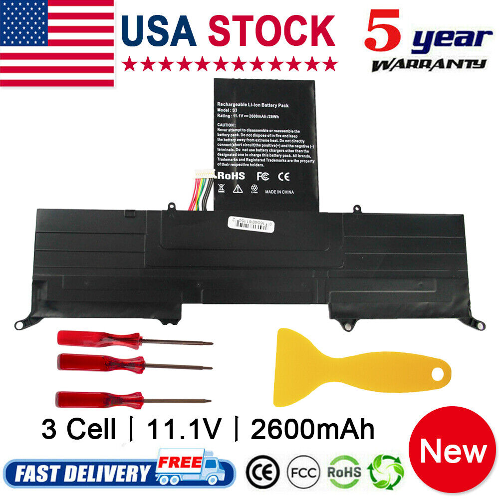 US SHIP AP11D3F AP11D4F Battery for Acer Aspire S3 S3-951 S3-391 MS2346