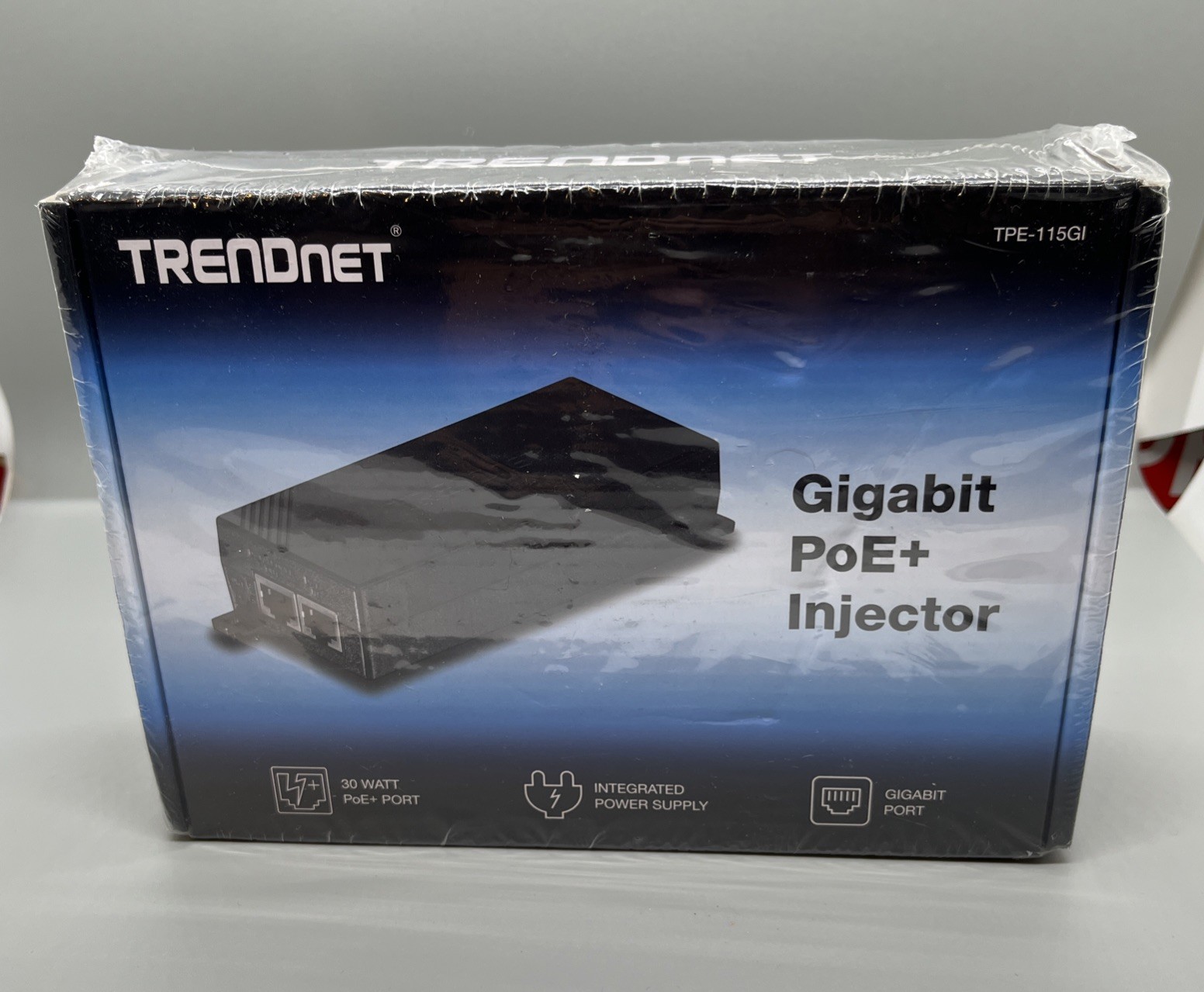 FACTORY SEALED TRENDnet Gigabit PoE Injector  TPE-115GI