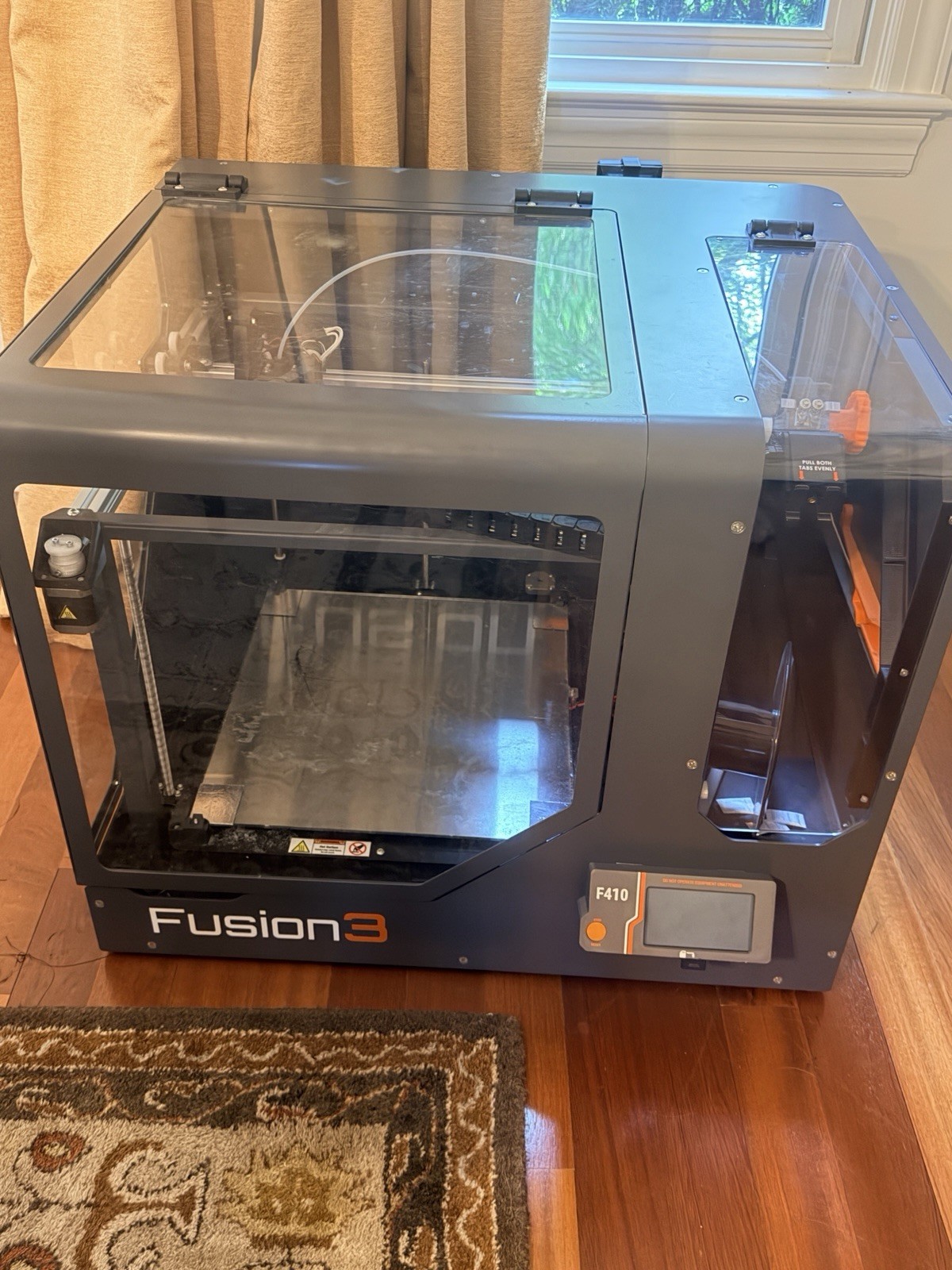 Fusion3 F410 FDM 3D Printer Enclosed Heated Bed Touchscreen 14x14x12"