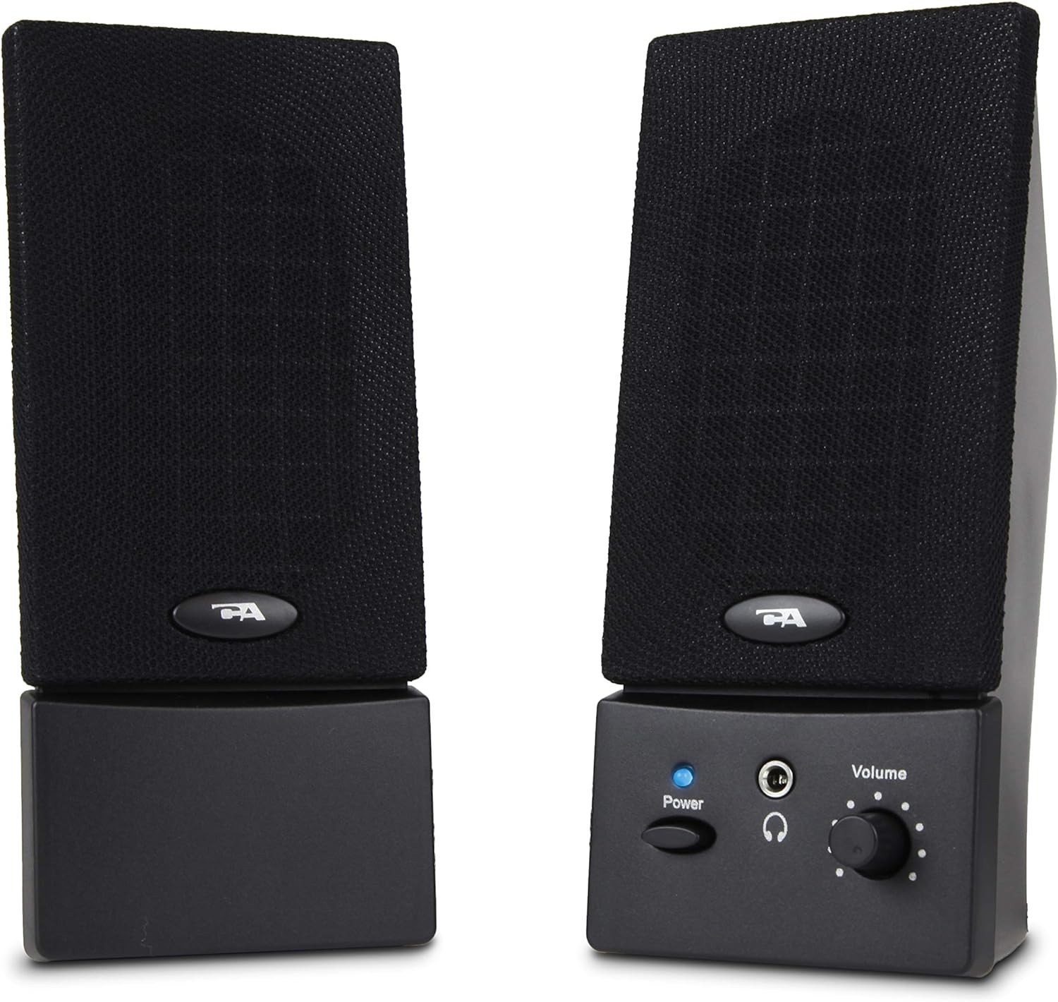 Cyber Acoustics USB Powered 2.0 Desktop Speaker System with 3.5mm Audio for Lapt
