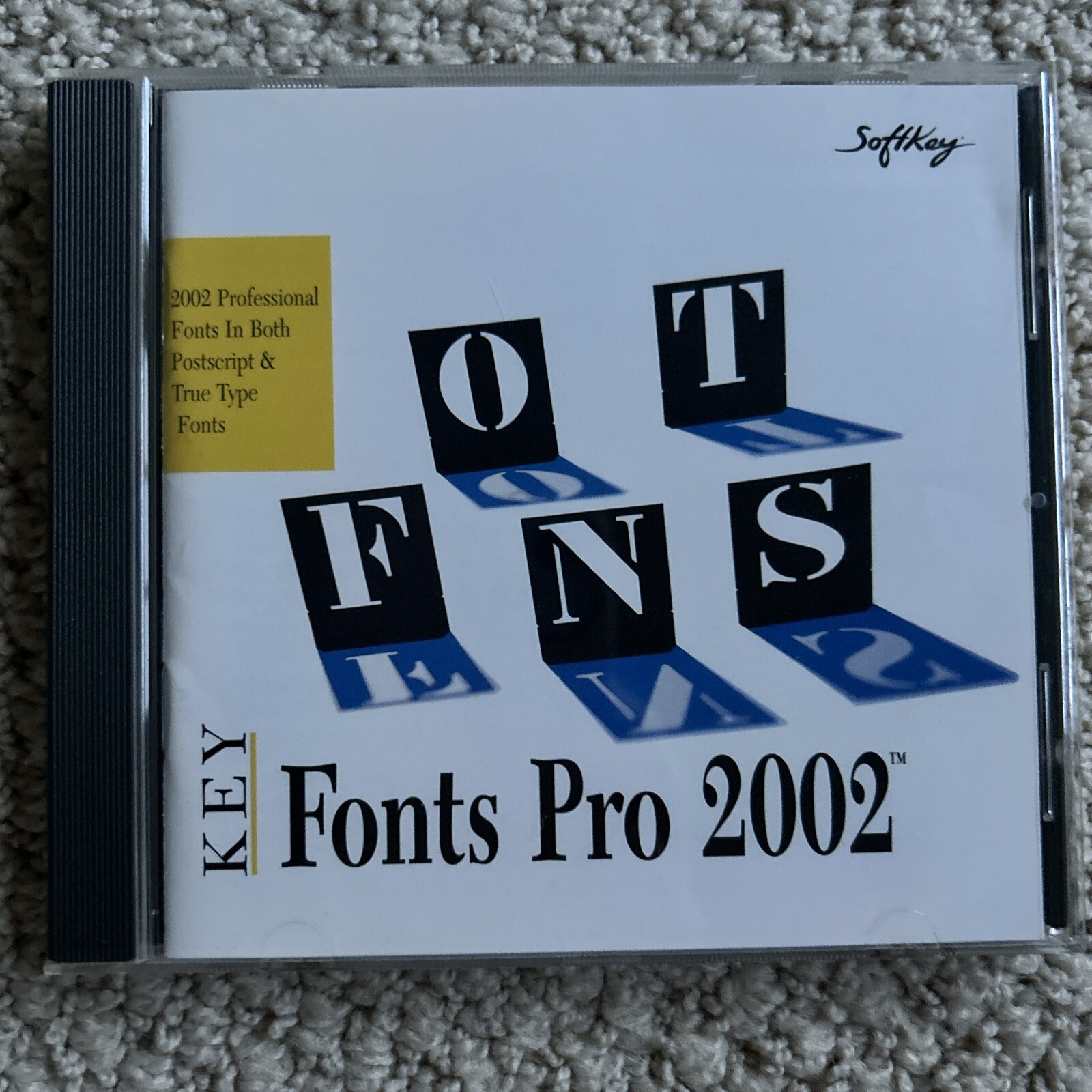 Softkey Key Fonts Pro 2002 CD for Macintosh
